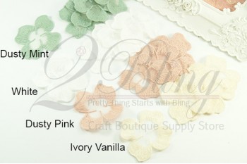 Embroidery Petals, 5 cm (Pack of 3)
